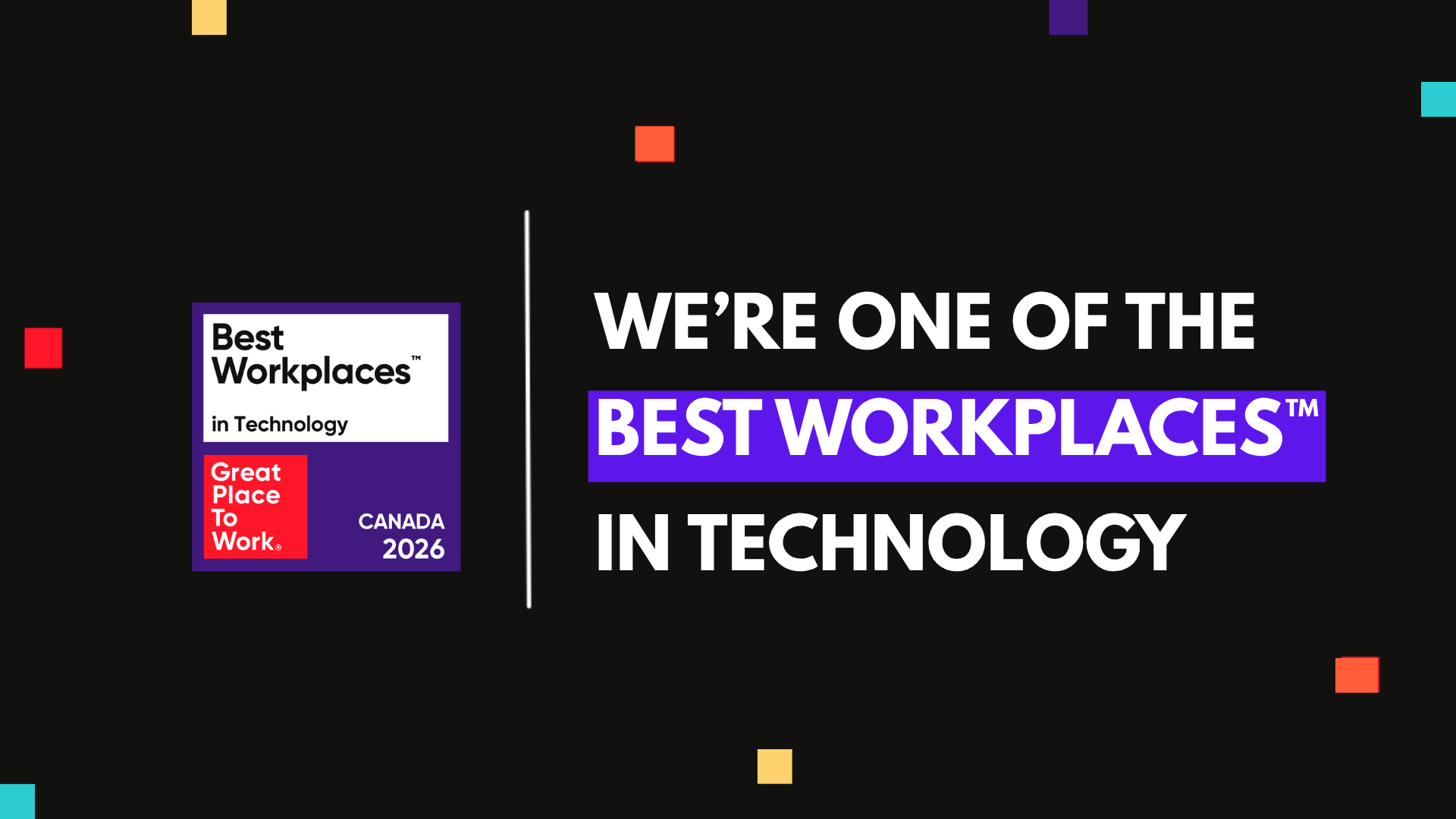 Lane Four has been recognized on the 2026 Best Workplaces in Technology!
